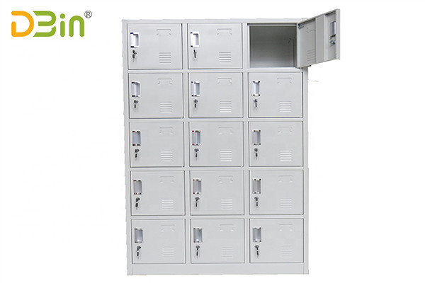 china supplier 15 door metal locker for storage